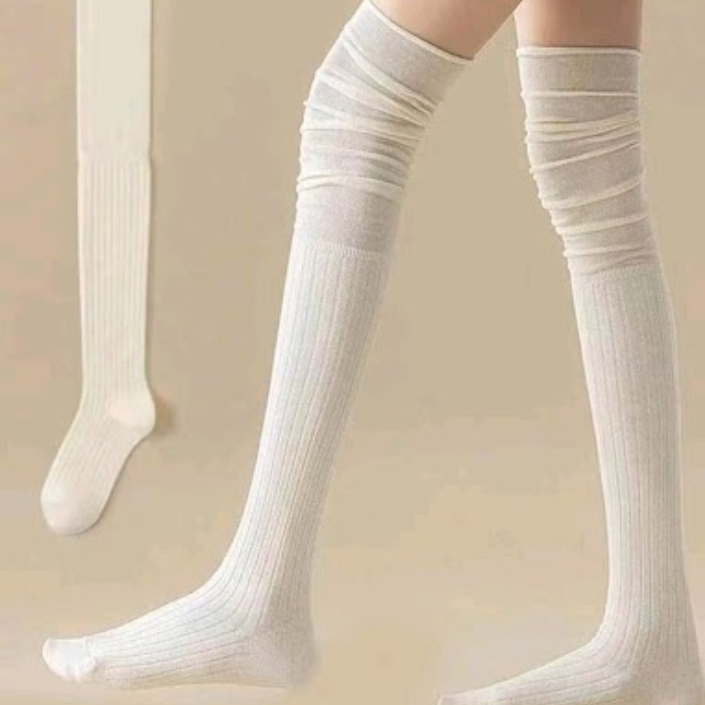 Medias Altas para Mujer Hasta la Rodilla | Elásticas, Delgadas y Cómodas