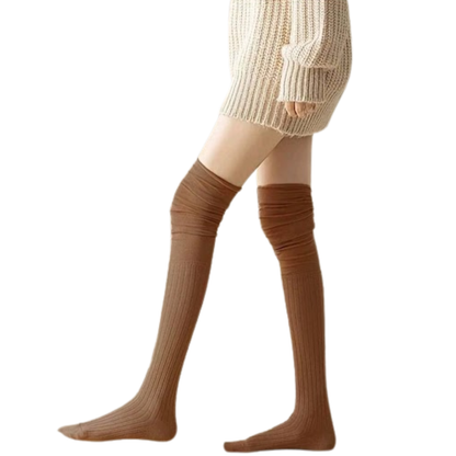Medias Altas para Mujer Hasta la Rodilla | Elásticas, Delgadas y Cómodas