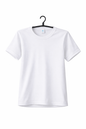 Camiseta Niño y Niña Blanca Manga Corta - Algodón Nacional