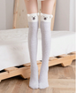 CALCETINES KAWAII  MUSLO ALTO TÉRMICOS – RAYAS PAR BONITO