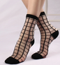 Par de Calcetines de Caña Media para Mujer | Rayas y Cuadros | Ideales para Otoño
