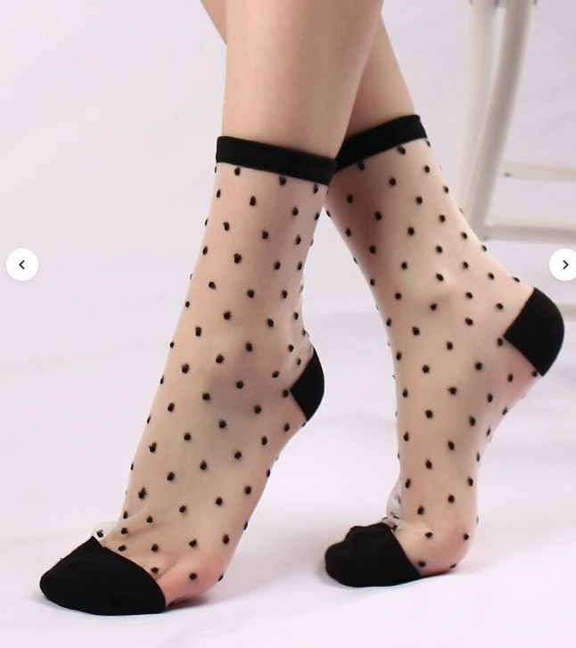Par de Calcetines de Caña Media para Mujer | Rayas y Cuadros | Ideales para Otoño