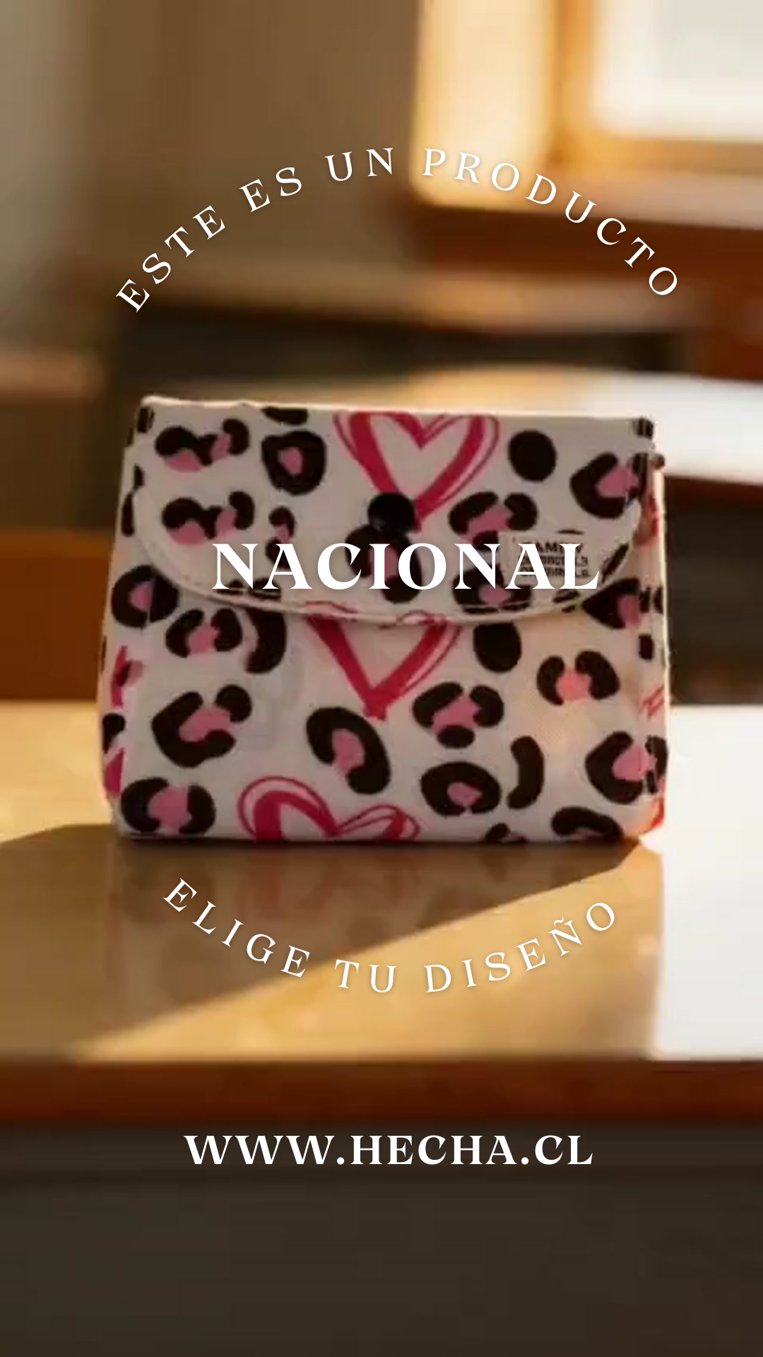 Porta Toallas Higiénicas Reutilizable | Organizador Femenino Discreto Hecho a Mano Chile